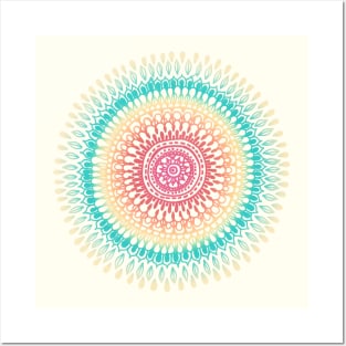 Radiate Mandala Posters and Art